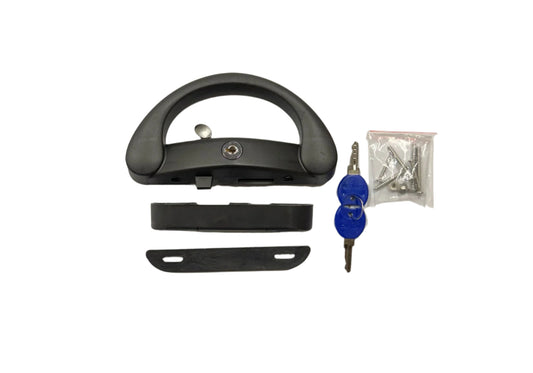 Sliding Window D Handle Black