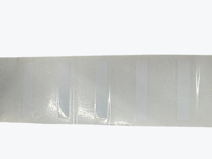 White Bars 50M Roll – 50×10mm with 35mm Spacing