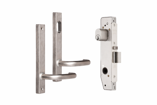 Single Cylinder Mortice Lock Kit 02 – Satin Chrome
