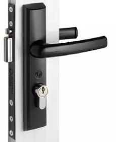 Security Hinge Door Lock Set Including Cylinder